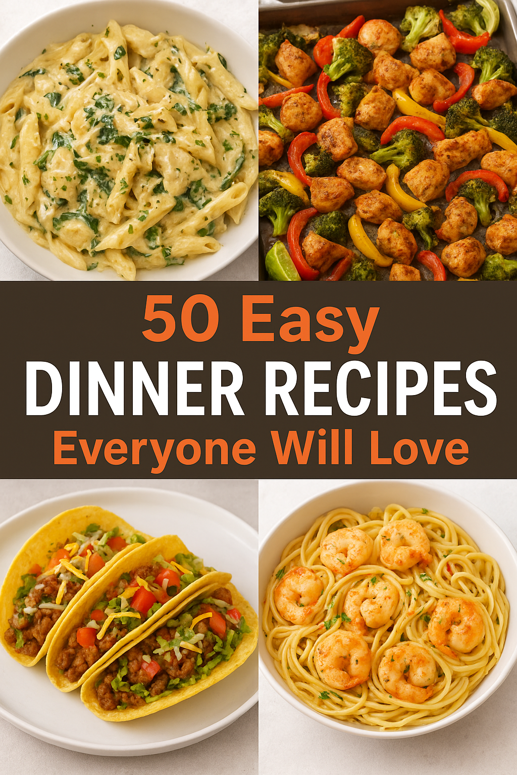 50 Easy Dinner Recipes Everyone Will Love