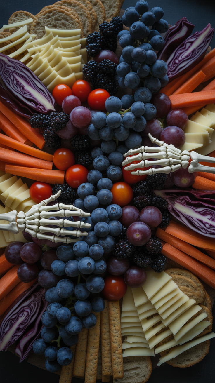 🎃 Halloween Fruit and Veggie Platter Ideas 2025 | Healthy, Spooky & Fun Recipes