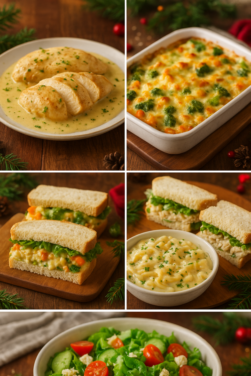 🎄 Easy Christmas Lunch Recipes – Quick, Festive & Delicious Ideas