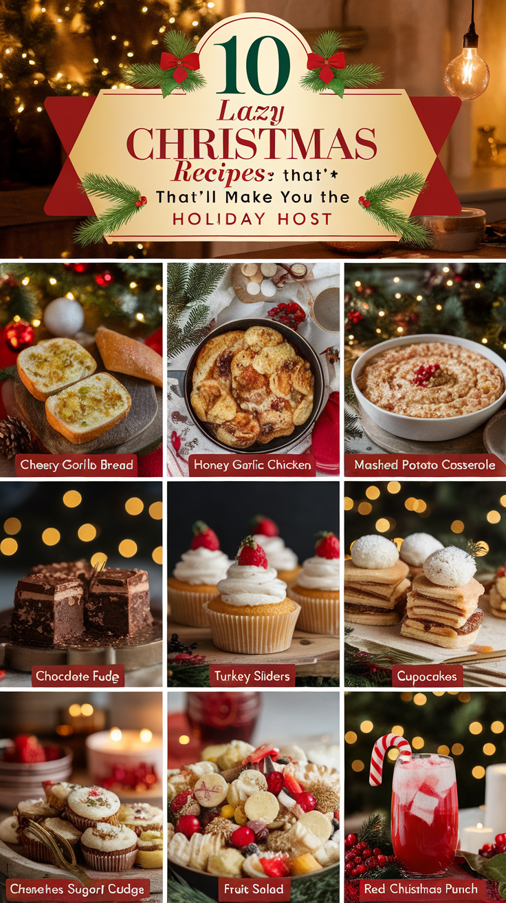 🎅 10 Lazy Christmas Recipes That’ll Make You the Ultimate Holiday Host