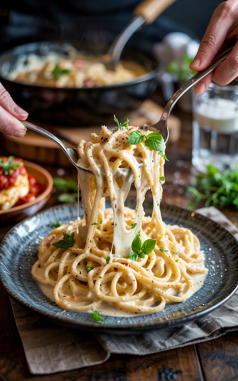 🍝 Creamy Pasta Recipe – Easy, Delicious & Restaurant Style at Home