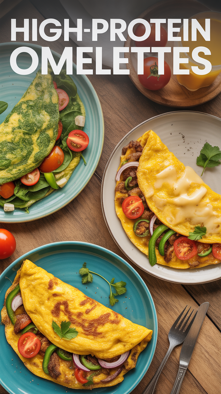 High Protein Omelette Recipe for Healthy Breakfast & Weight Loss